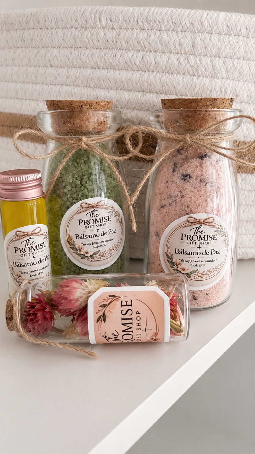 Handmade Salts Balm of Peace