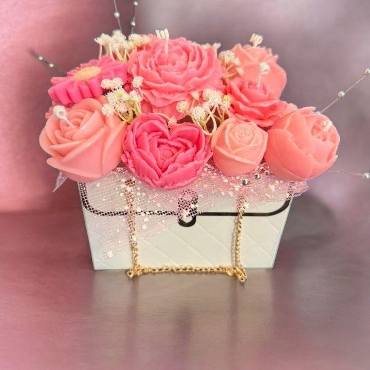 Bouquet de flores de velas