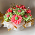Handmade Flower-Shaped Candle Bouquet – Daisy Centerpiece