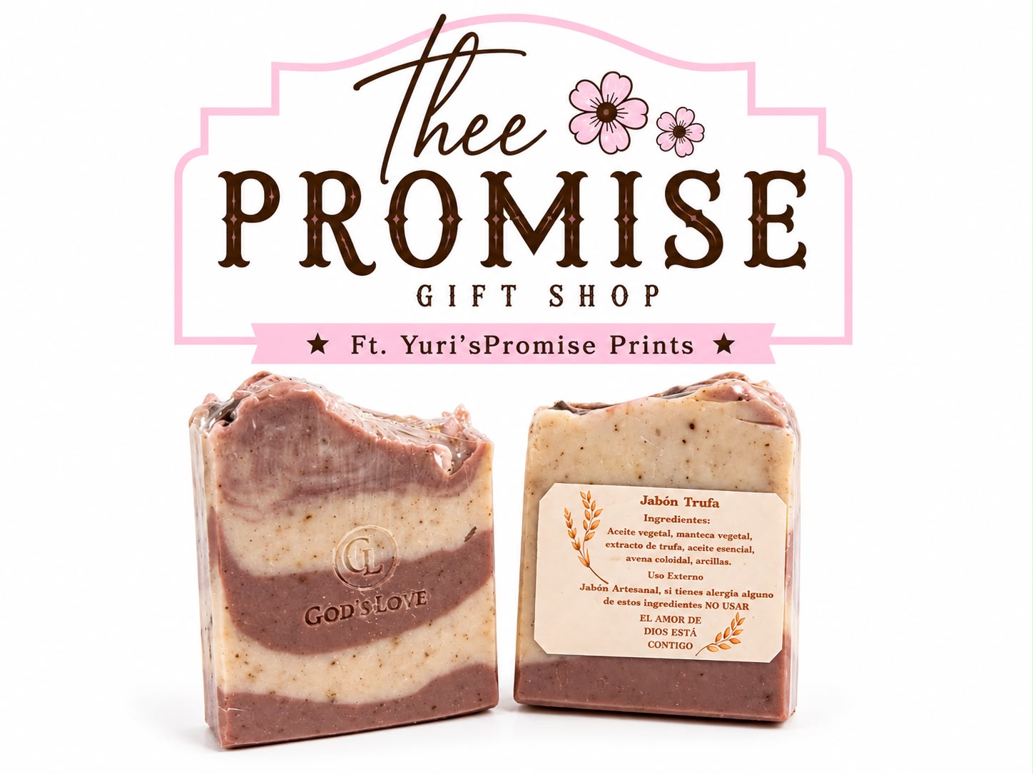 Handmade Truffle Soap with Colloidal Oatmeal and Clays – God's Love