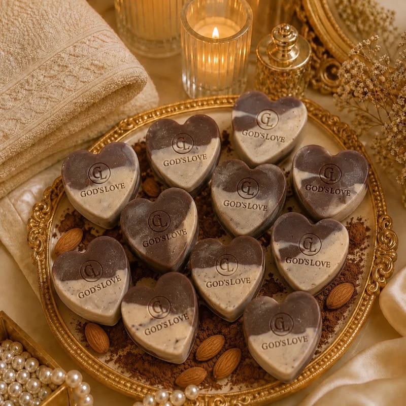 Handmade Chocolate Cake Soap