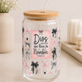 Glass Tumbler "God has a plan that bears your name" – Christian Design Proverbs 16:9