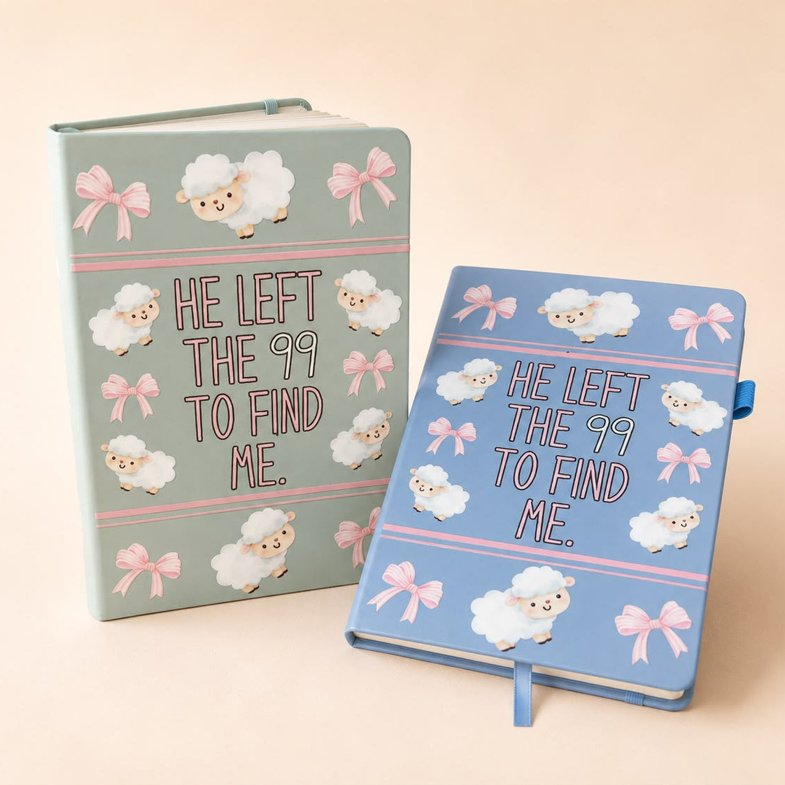 Coquette Notebook "He Left the 99" – Faith & Tenderness Collection